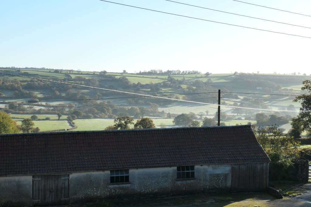 Frost across the valley